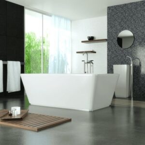 Smooth burnished concrete